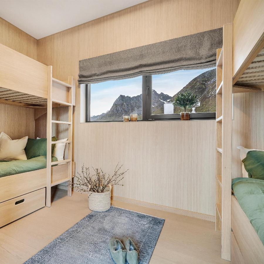 New! Luxury Cabin In Beautiful Lofoten Kleppstad Eksteriør bilde